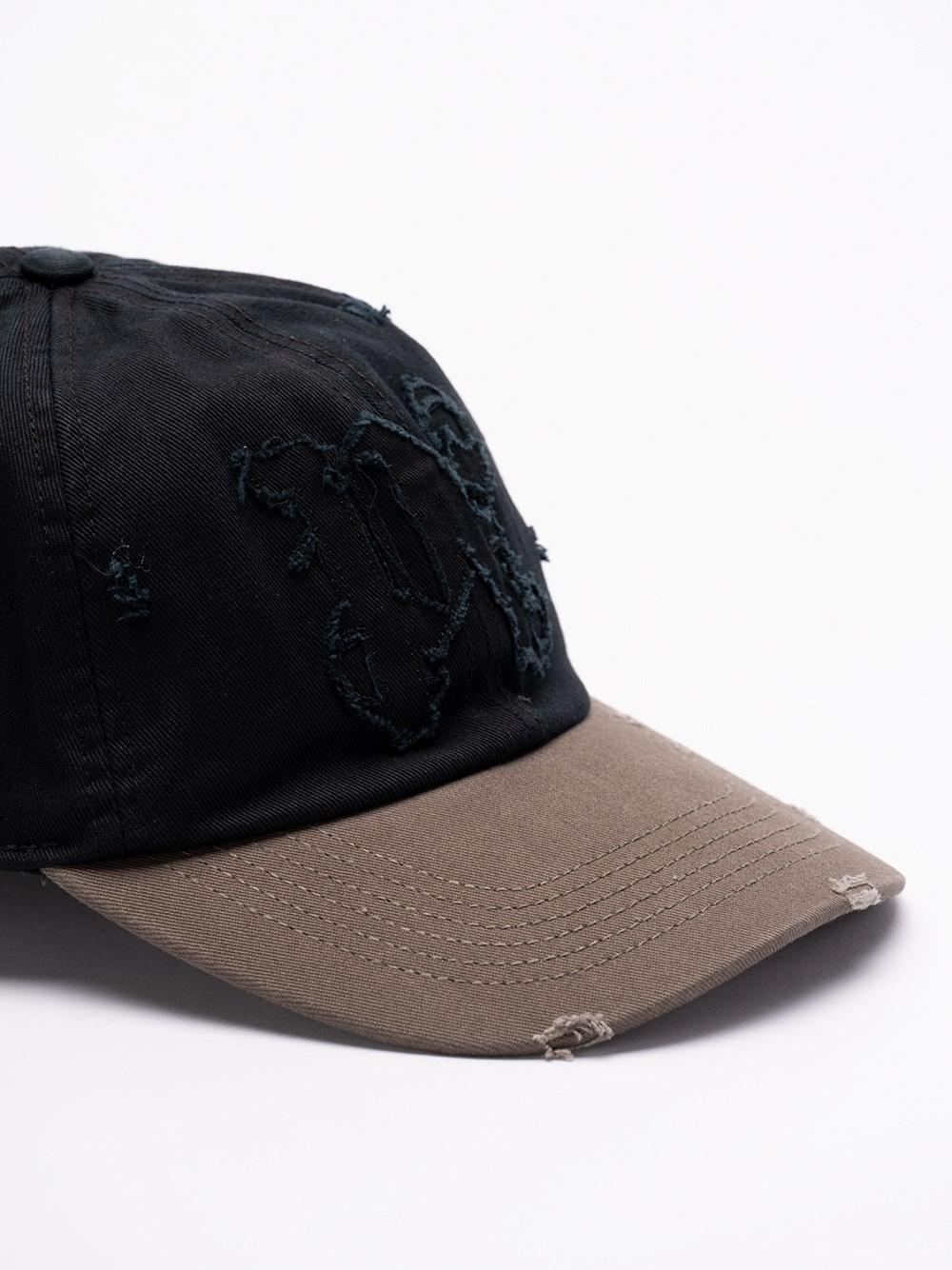 Palm angels `Ripped PA Monogram` Cap Online