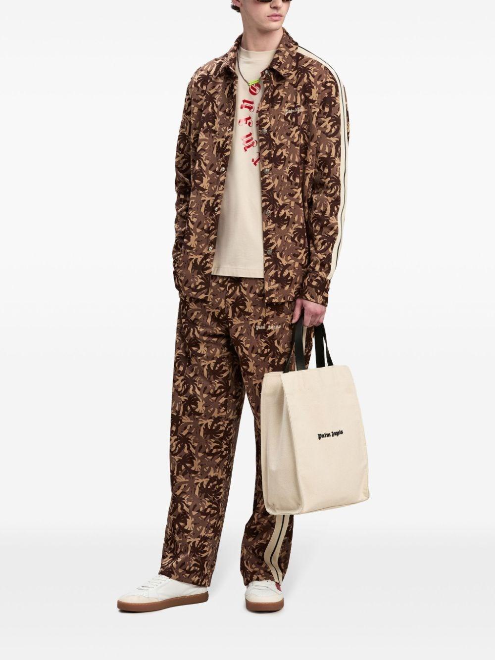Palm angels `Palms Camo` Shirt Outlet