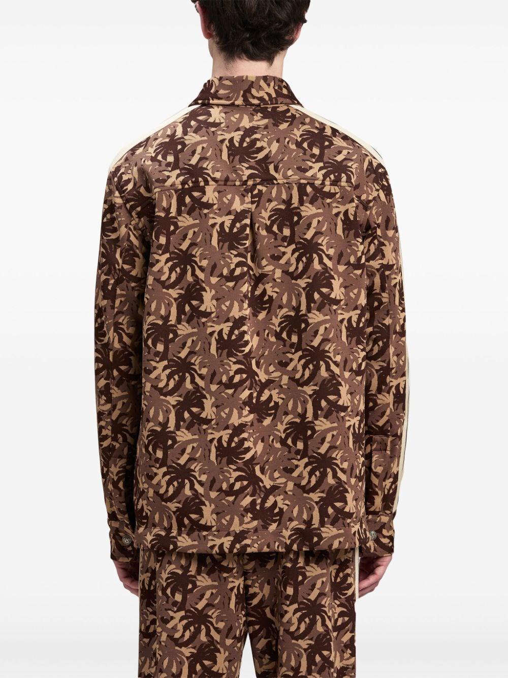 Palm angels `Palms Camo` Shirt Outlet