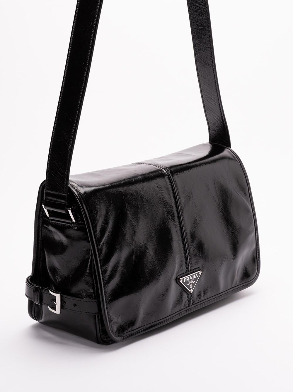 Prada Leather Shoulder Bag Italia