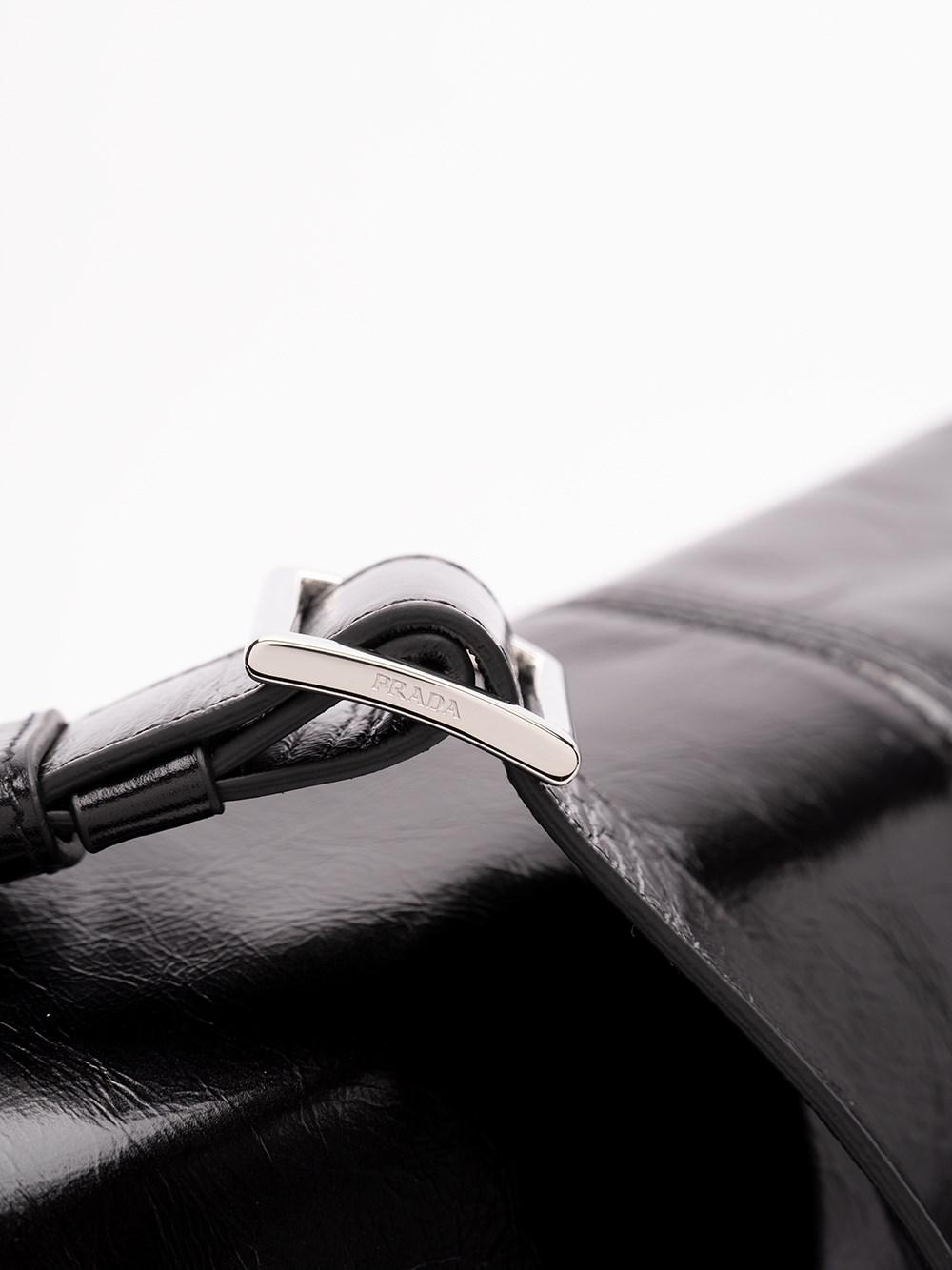Prada Leather Shoulder Bag Italia