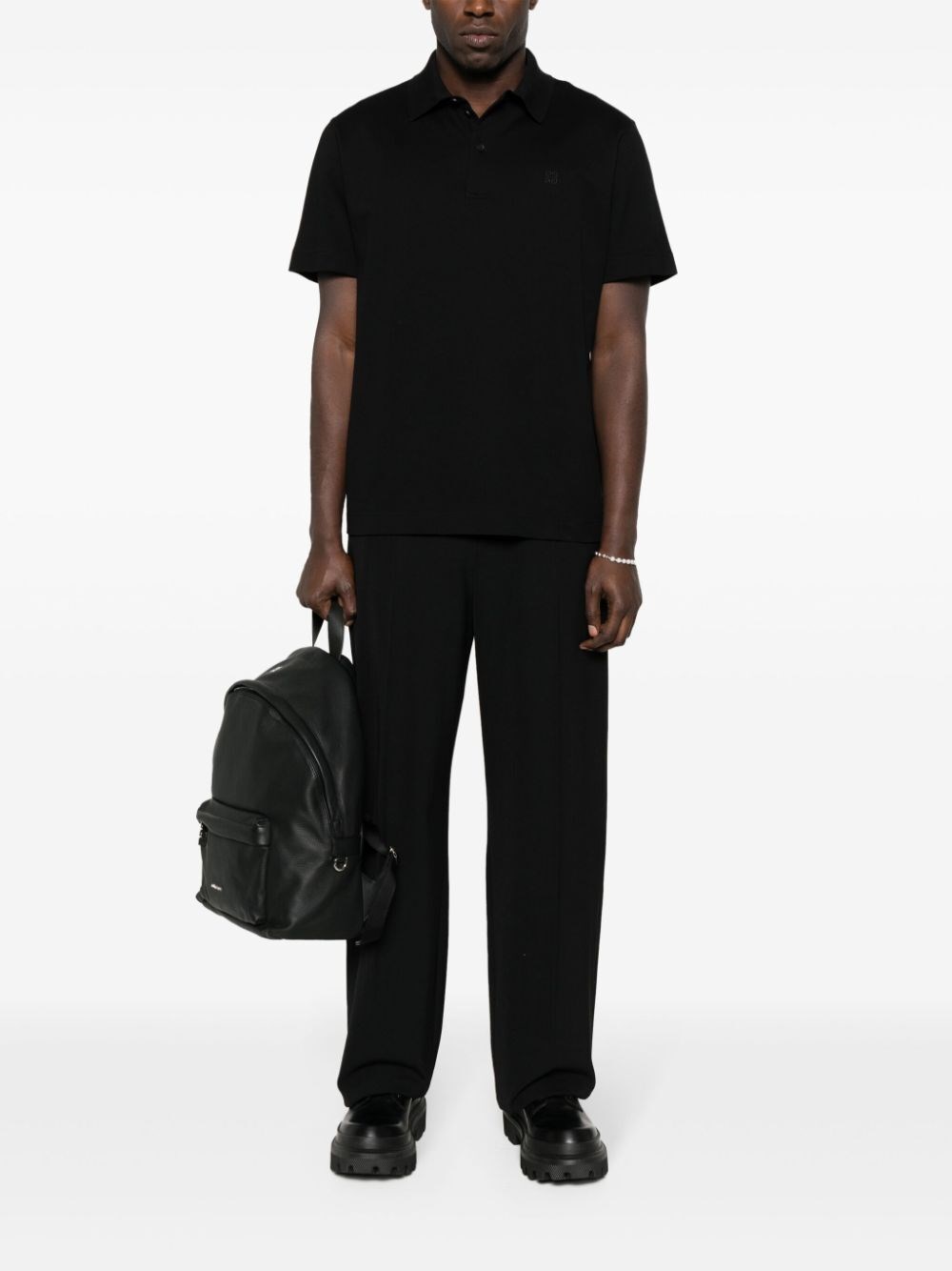Givenchy Classic Fit Polo 3 Buttons With `4G` Detail Nuovo