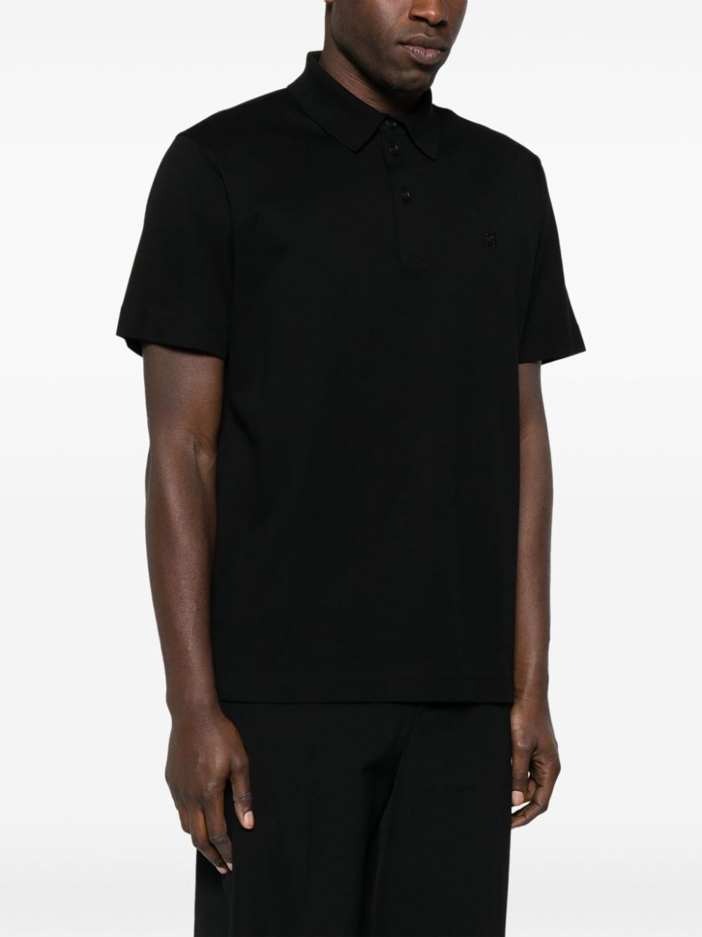 Givenchy Classic Fit Polo 3 Buttons With `4G` Detail Nuovo