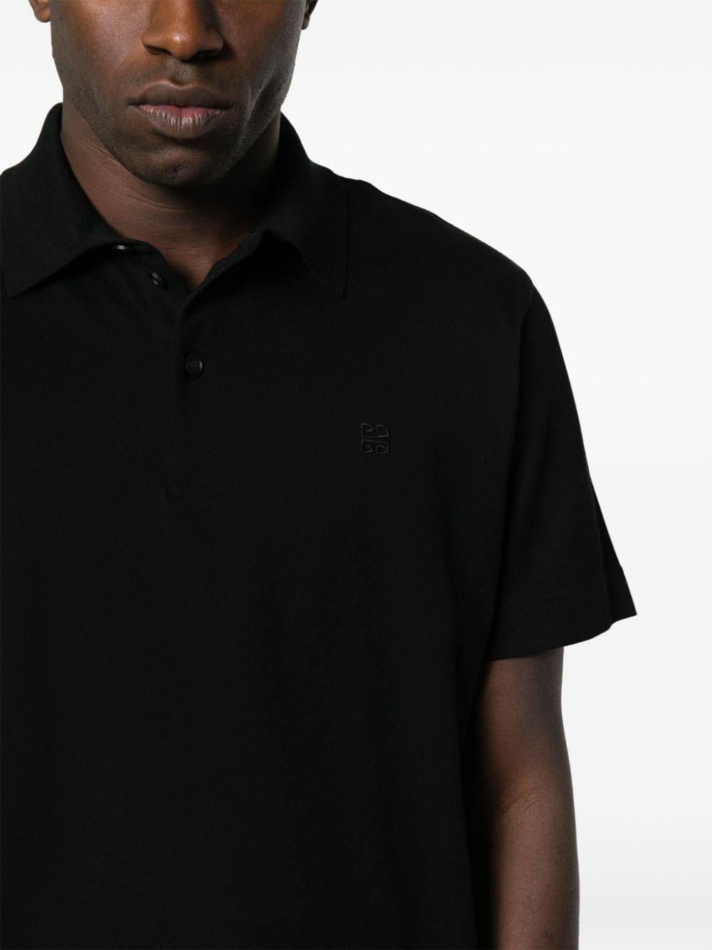 Givenchy Classic Fit Polo 3 Buttons With `4G` Detail Nuovo