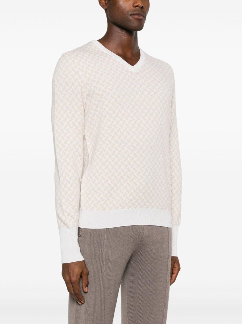 Drumohr V-Neck Sweater Offerta
