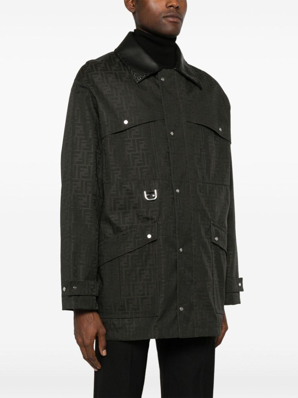 Fendi Logo Blouson In Saldo