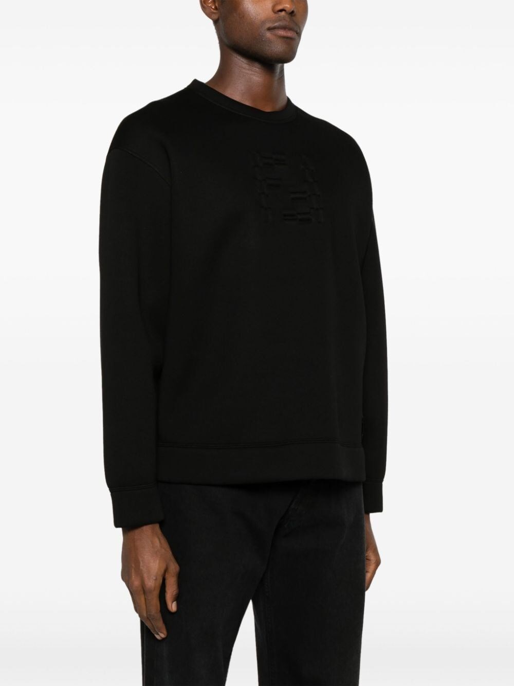 Fendi `FF Labyrinth` Embossed Sweater Vendita