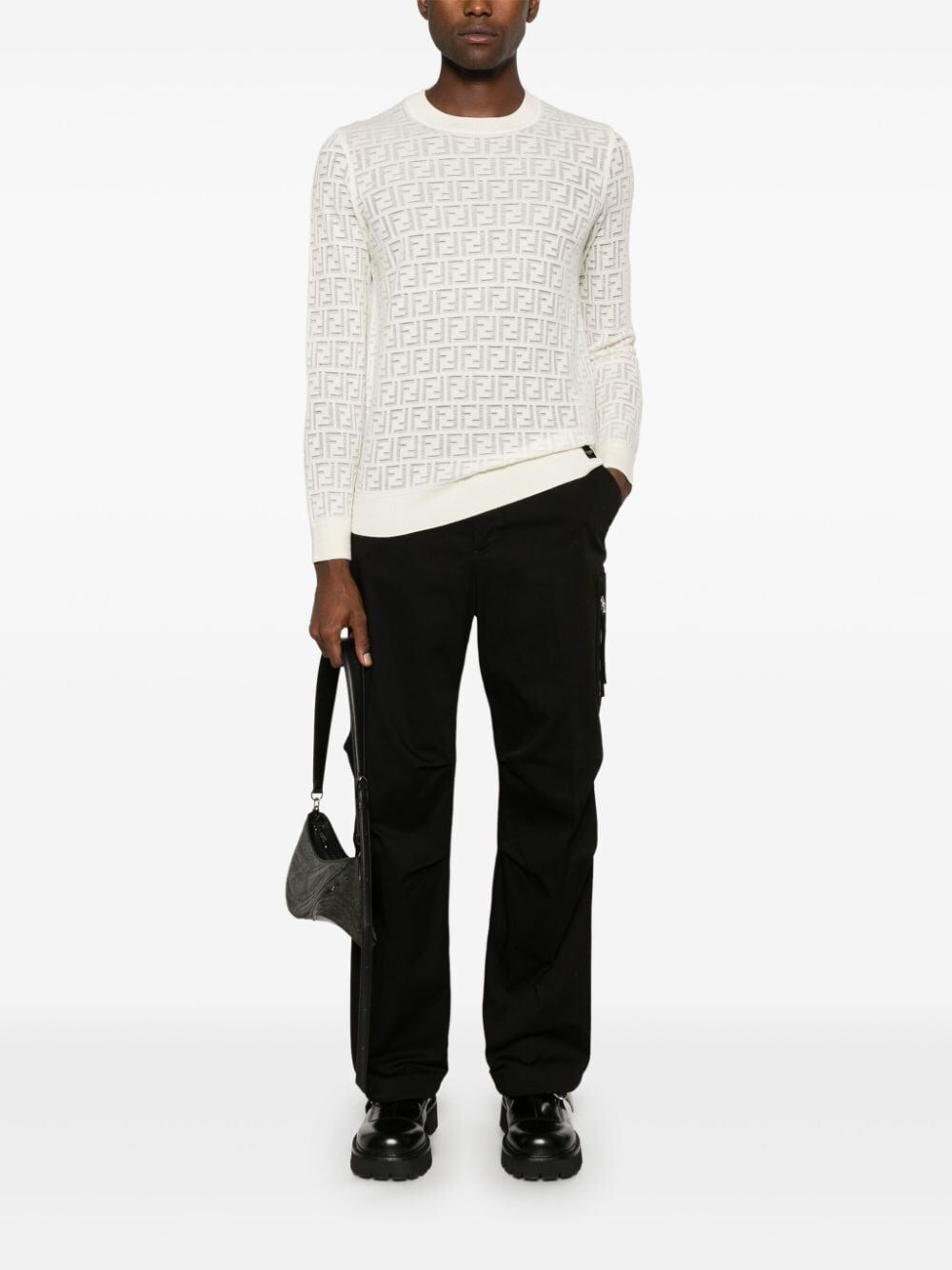 Fendi `New Rich Gabar` Pants Spedizione Gratuita