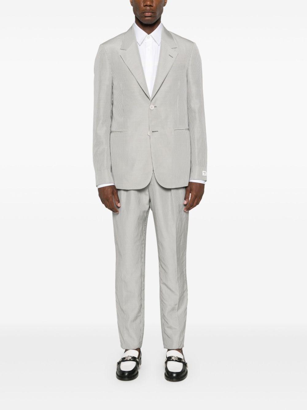 Fendi Striped Tailored Pants Consegna Veloce
