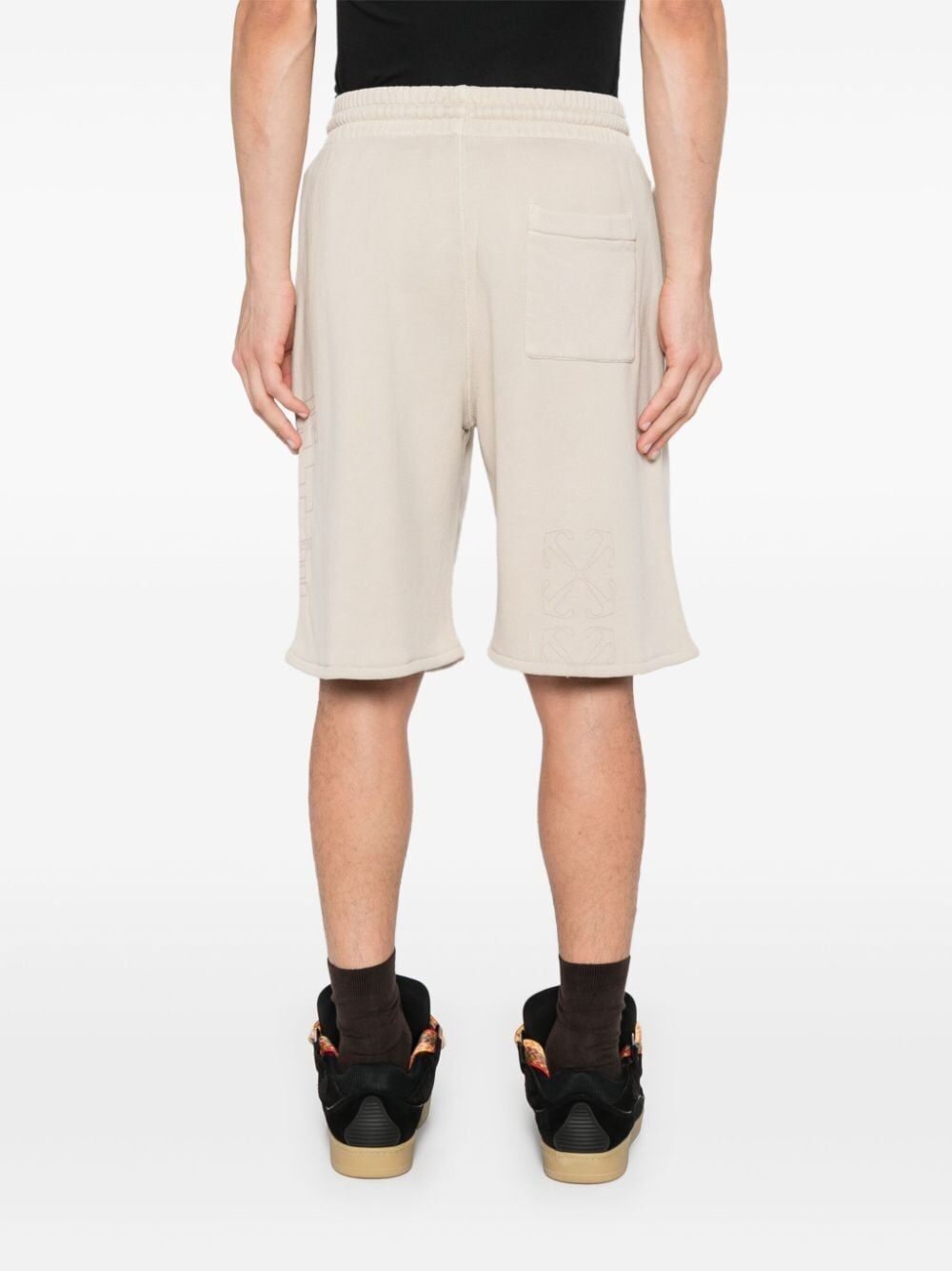 Off white `Outline Skate` Shorts Economico