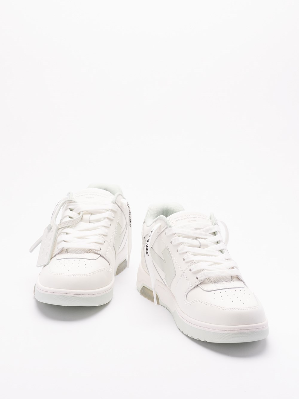 Off white `Out Of Office Calf Leather` Sneakers Online