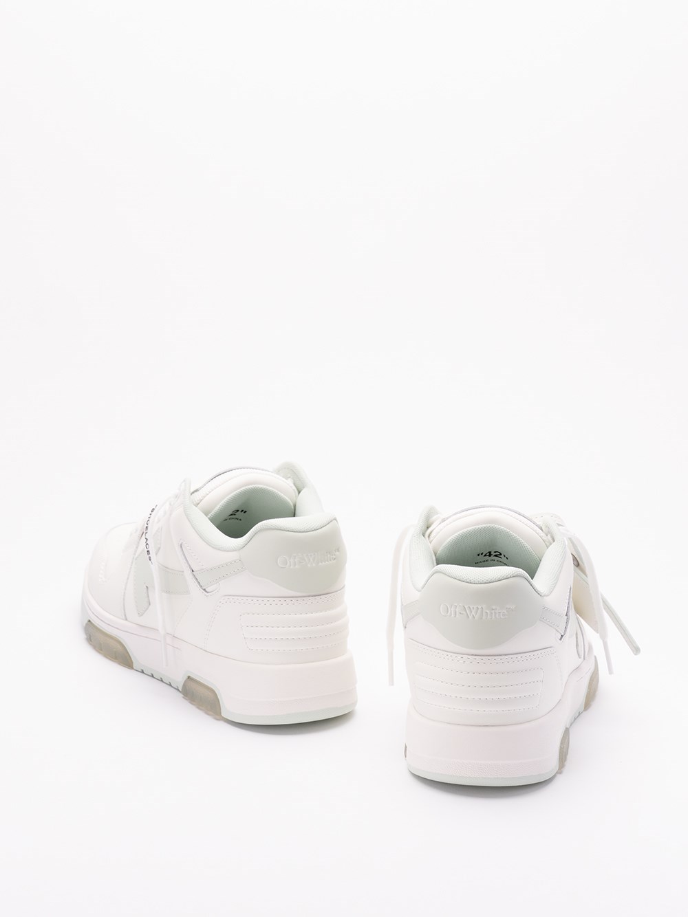 Off white `Out Of Office Calf Leather` Sneakers Online