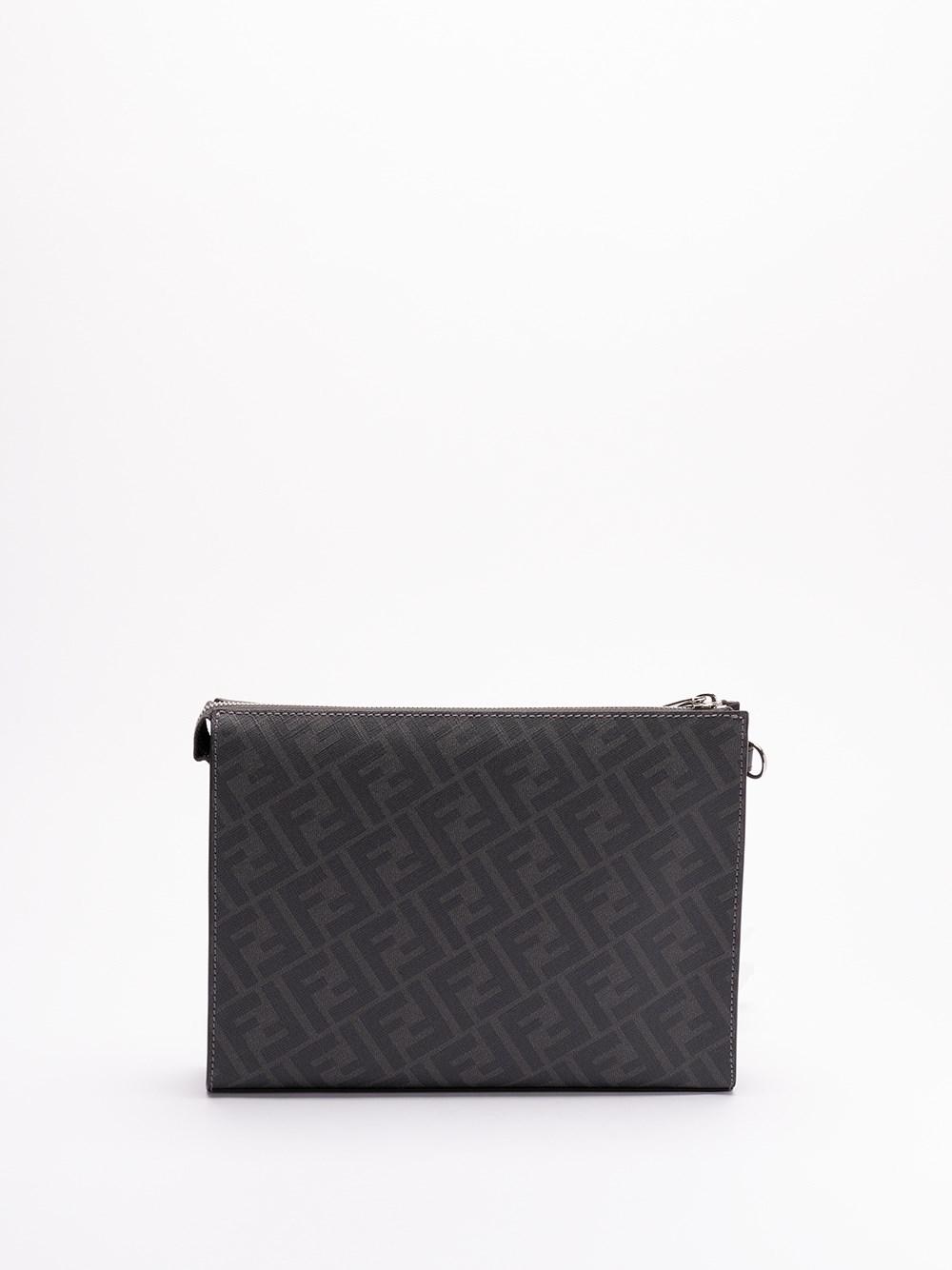 Fendi `Fendi Diagonal` Clutch Bag Qualità