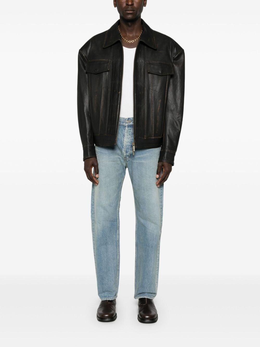 Saint laurent Loose Straight Jeans Pezzi Unici