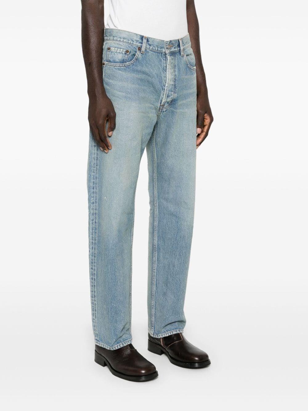 Saint laurent Loose Straight Jeans Pezzi Unici