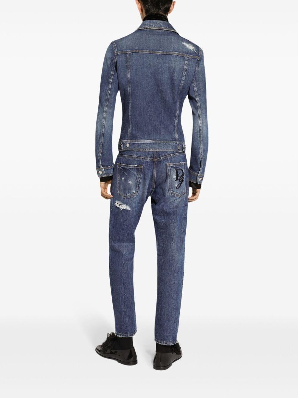 Dolce & gabbana Denim Jacket Promozione Limitata