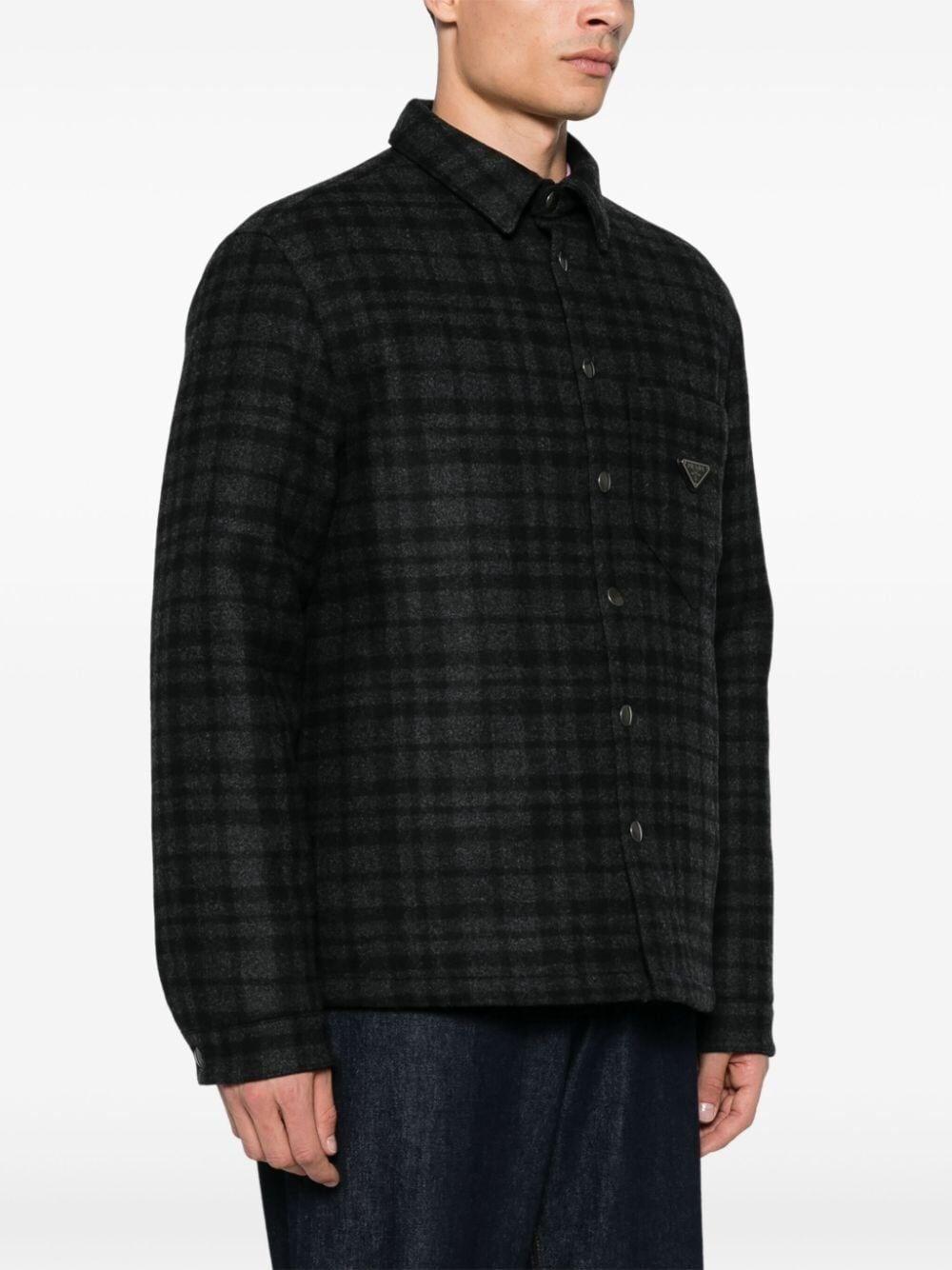 Prada Checked Shirt Hotsell