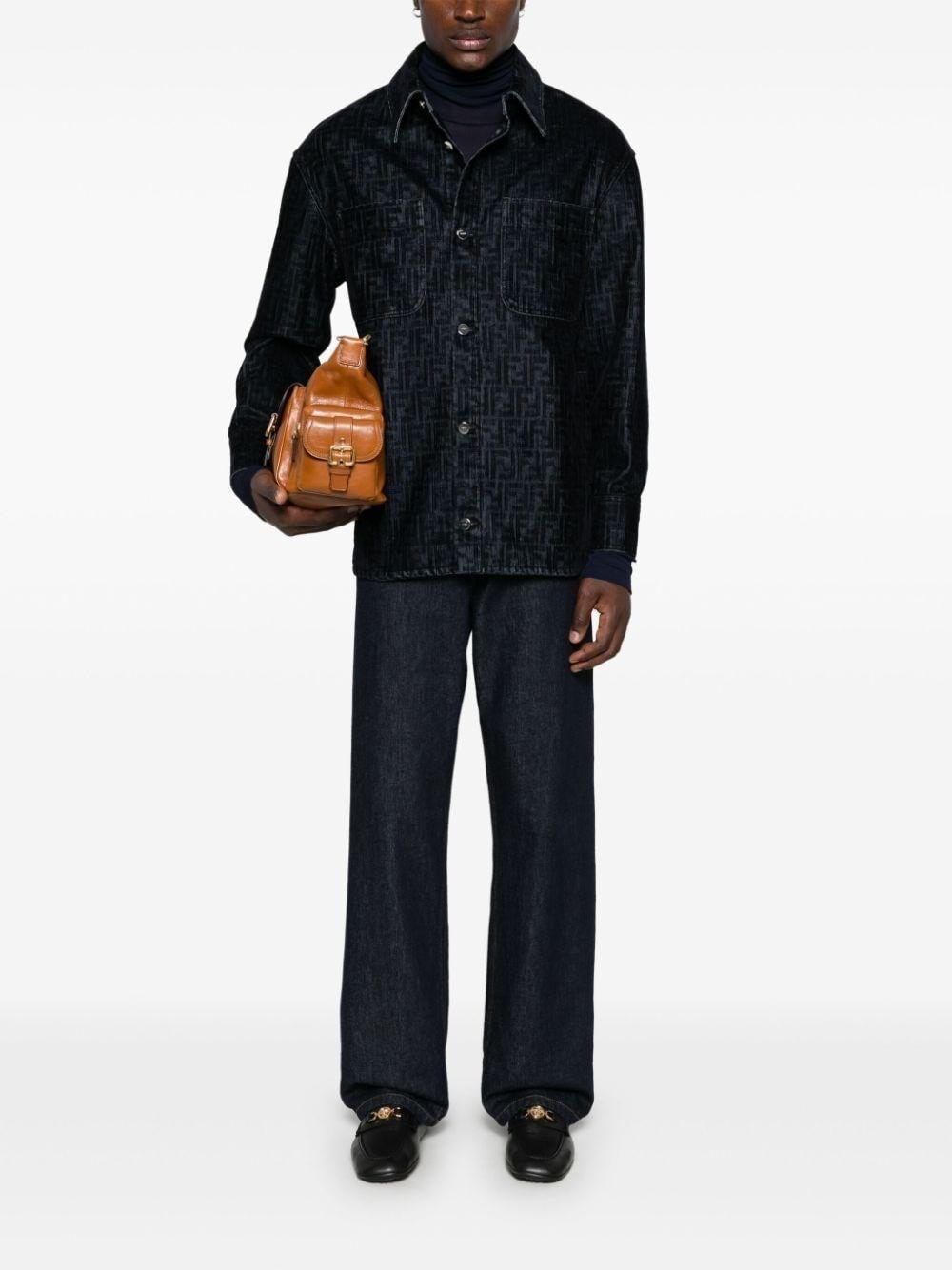 Fendi `FF Flock` Jacket Nuovo