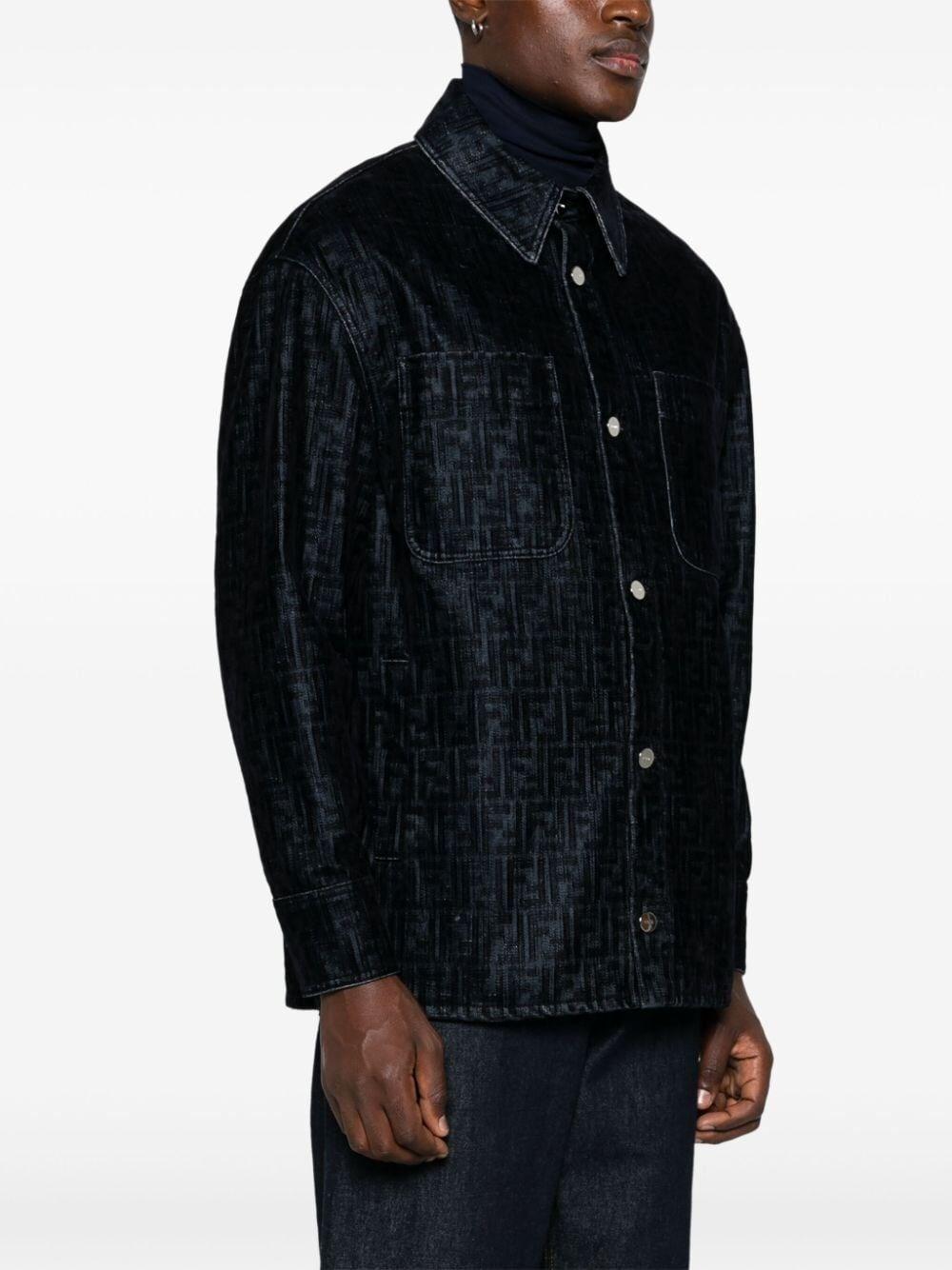 Fendi `FF Flock` Jacket Nuovo