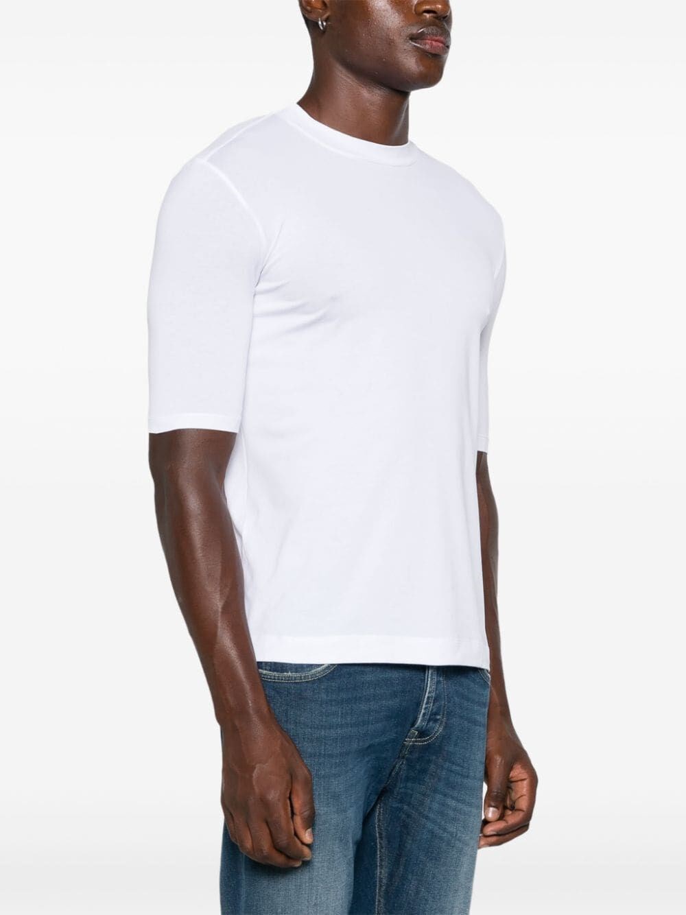 Malo Short Sleeve Crew-Neck Sweater Promozione