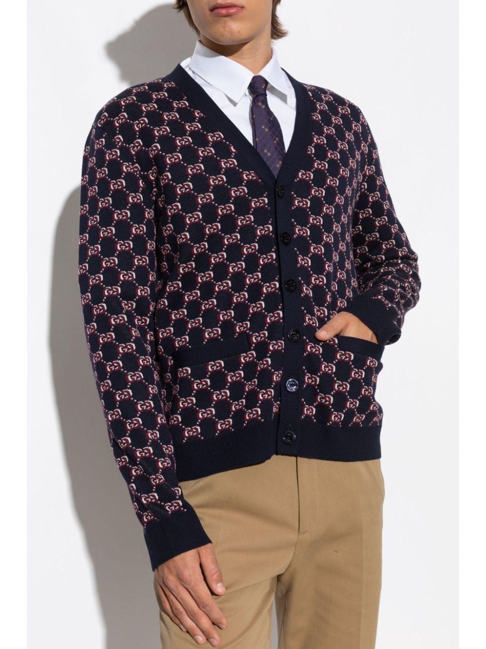 Gucci Long Sleeve Cardigan Hotsell