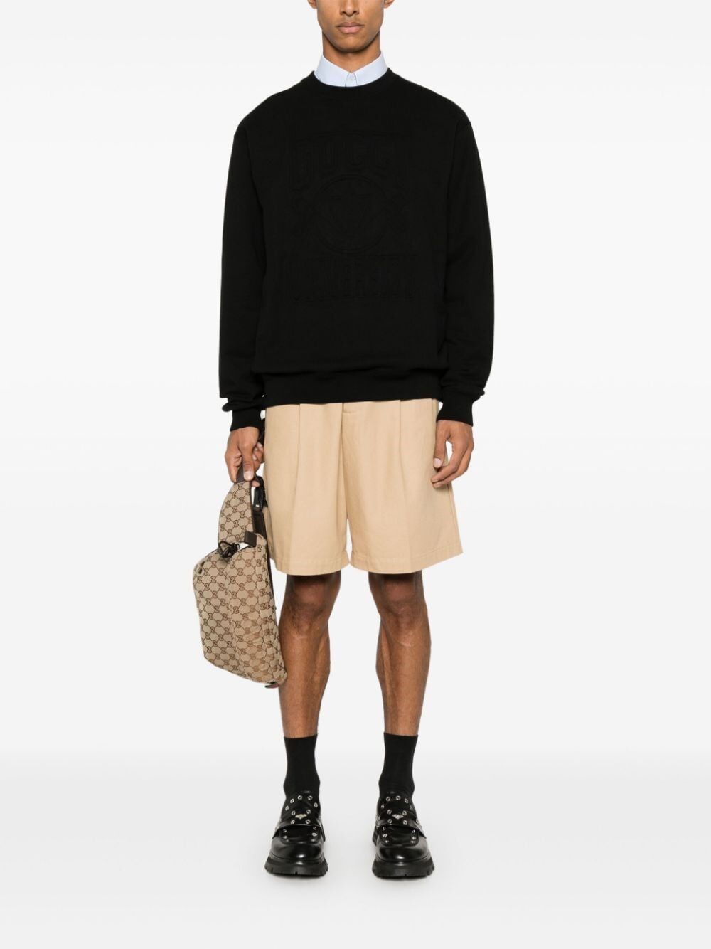 Gucci Crew-Neck Sweatshirt Saldi Di Fabbrica