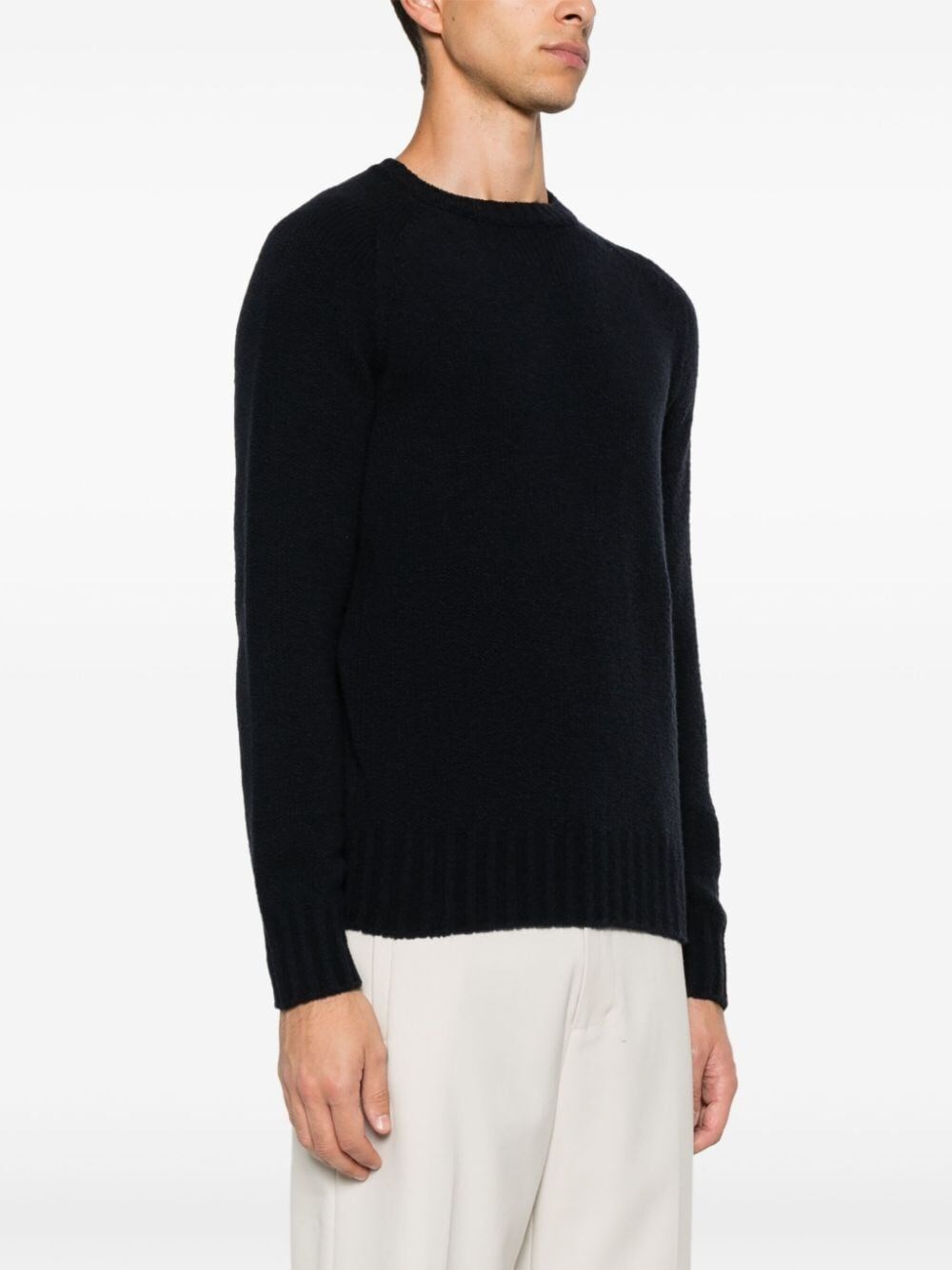 Drumohr Crew-Neck Sweater In Linea