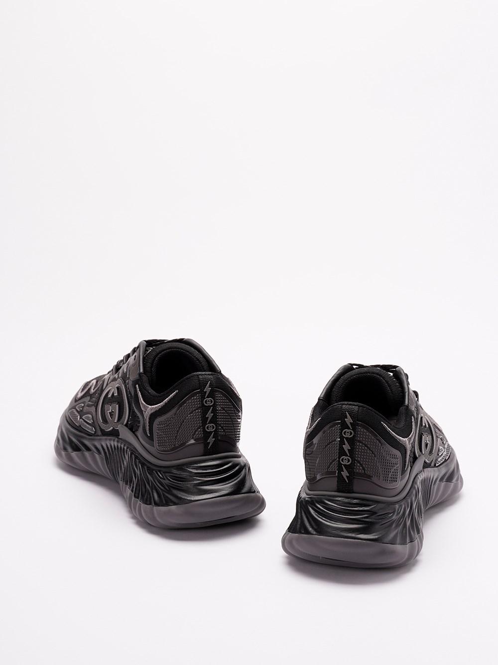 Gucci Fabric `Ripple` Sneakers Promozione