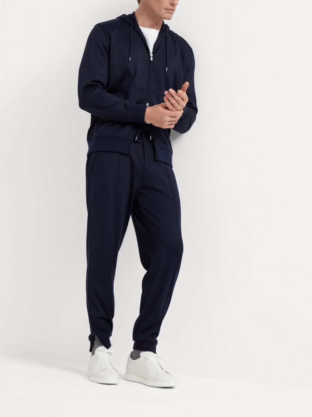 Brunello cucinelli Hooded Sweatshirt With Zipper Spedizione Gratuita