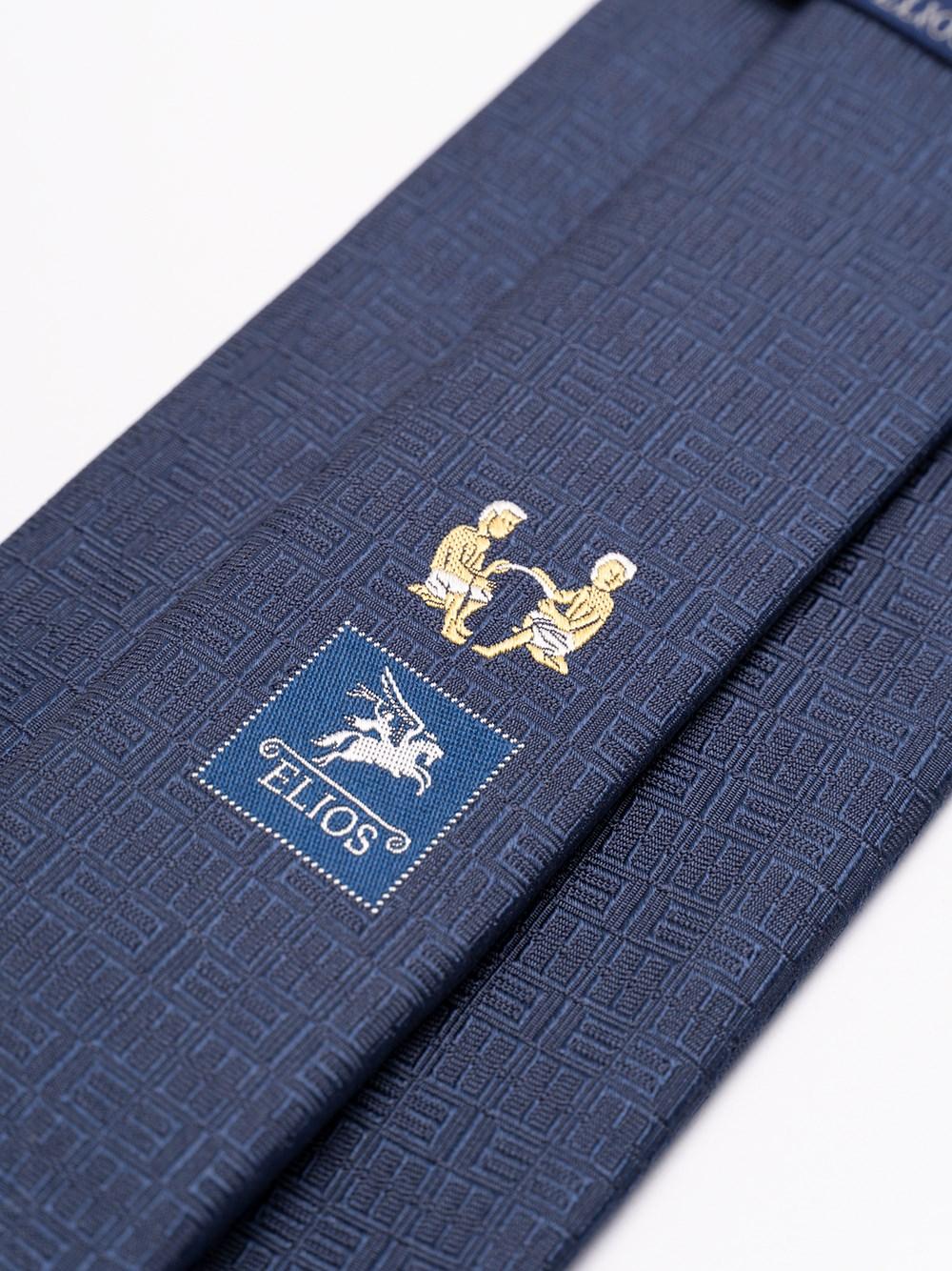 Elios Silk Tie with Zodiac Sign Online