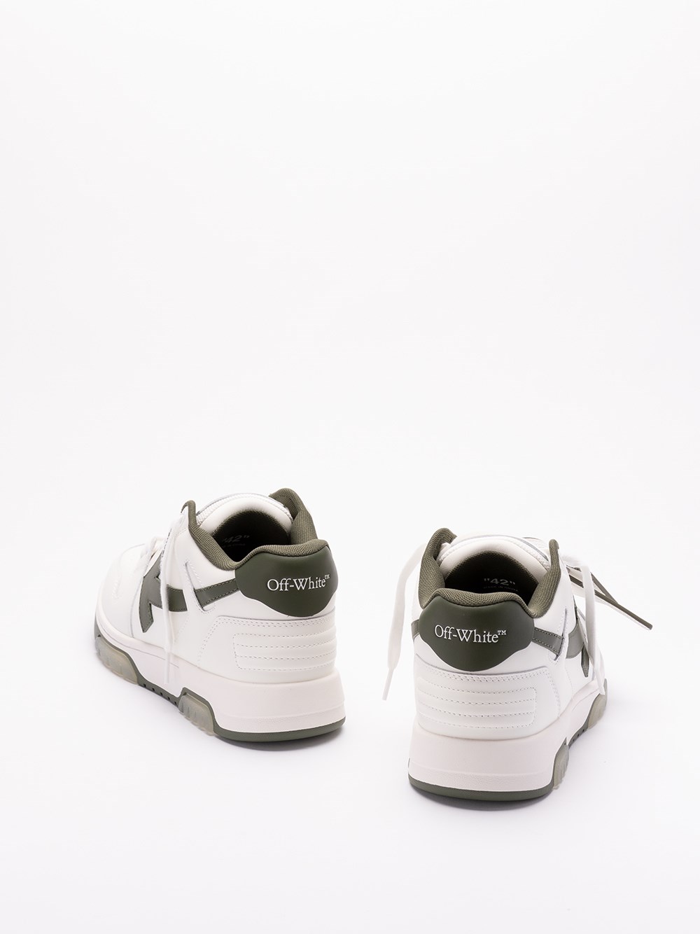 Off white `Out Of Office Calf Leather` Sneakers Fino al 50% di sconto