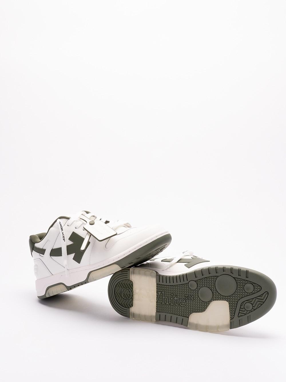 Off white `Out Of Office Calf Leather` Sneakers Fino al 50% di sconto