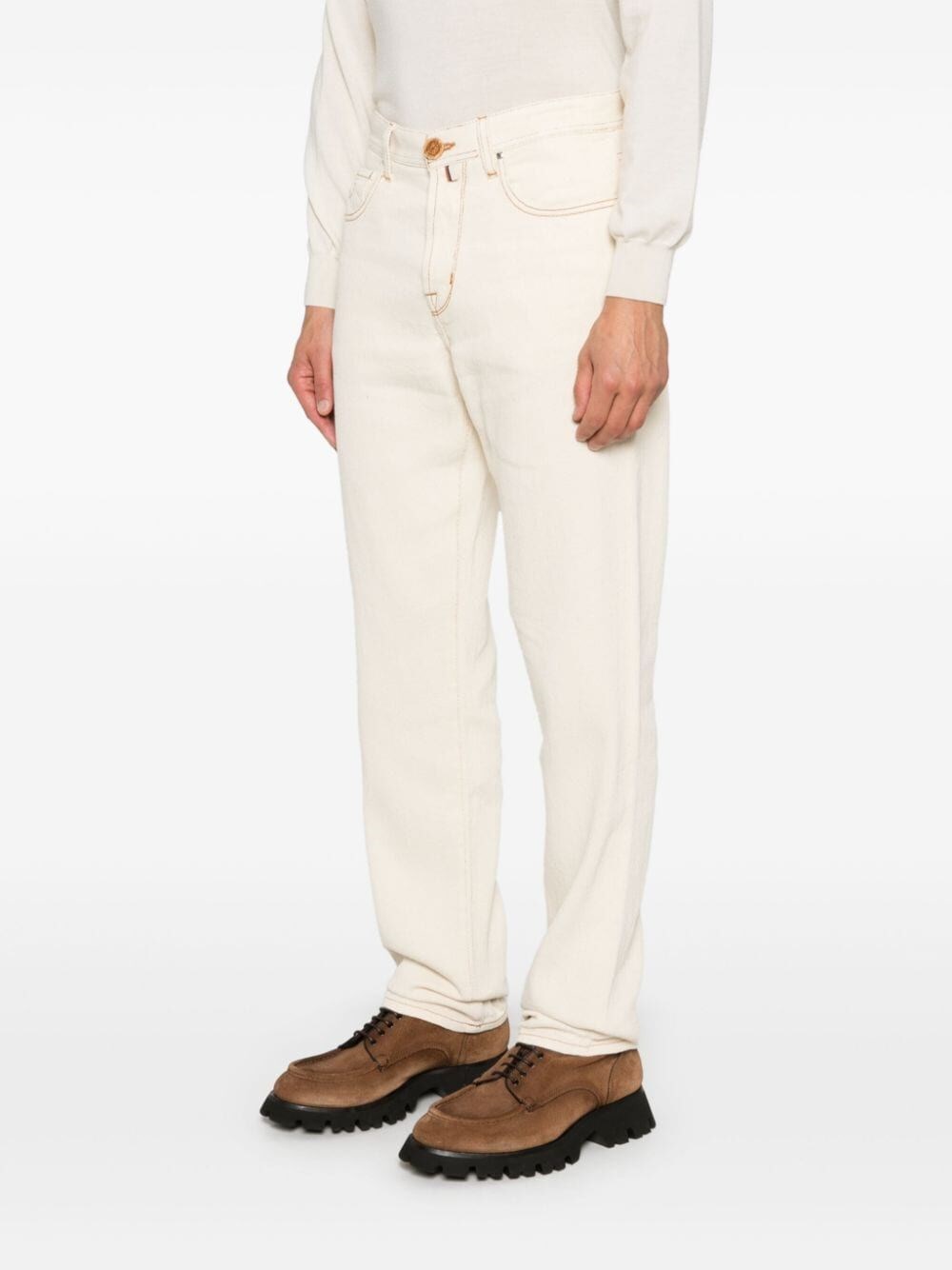 Jacob cohen `Harrison` 5-Pocket Straight Jeans Negozi Online