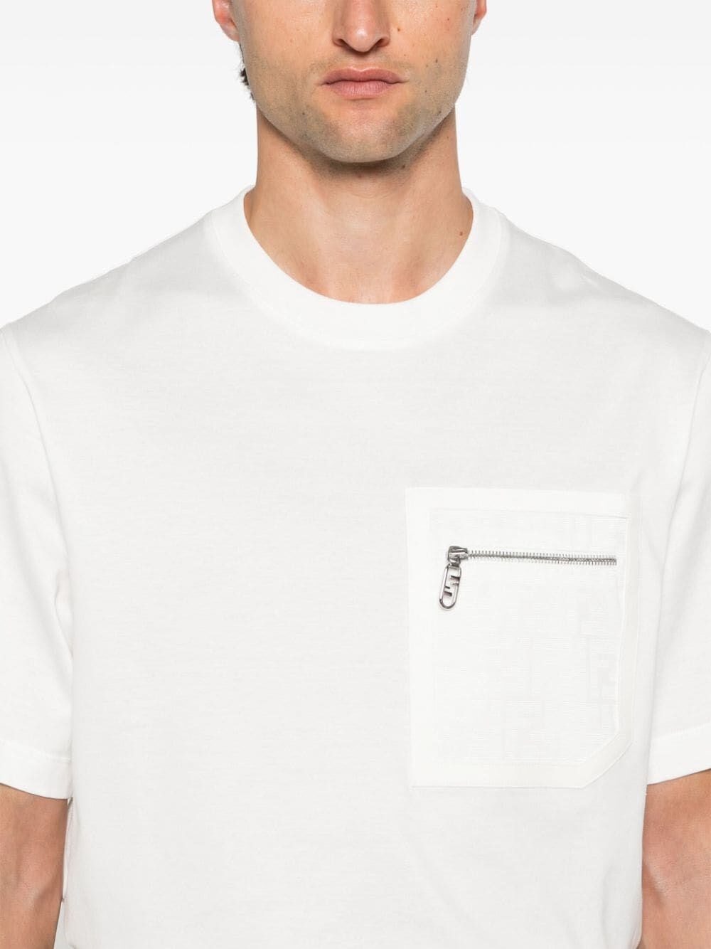 Fendi `FF` Pocket T-Shirt Convenienza