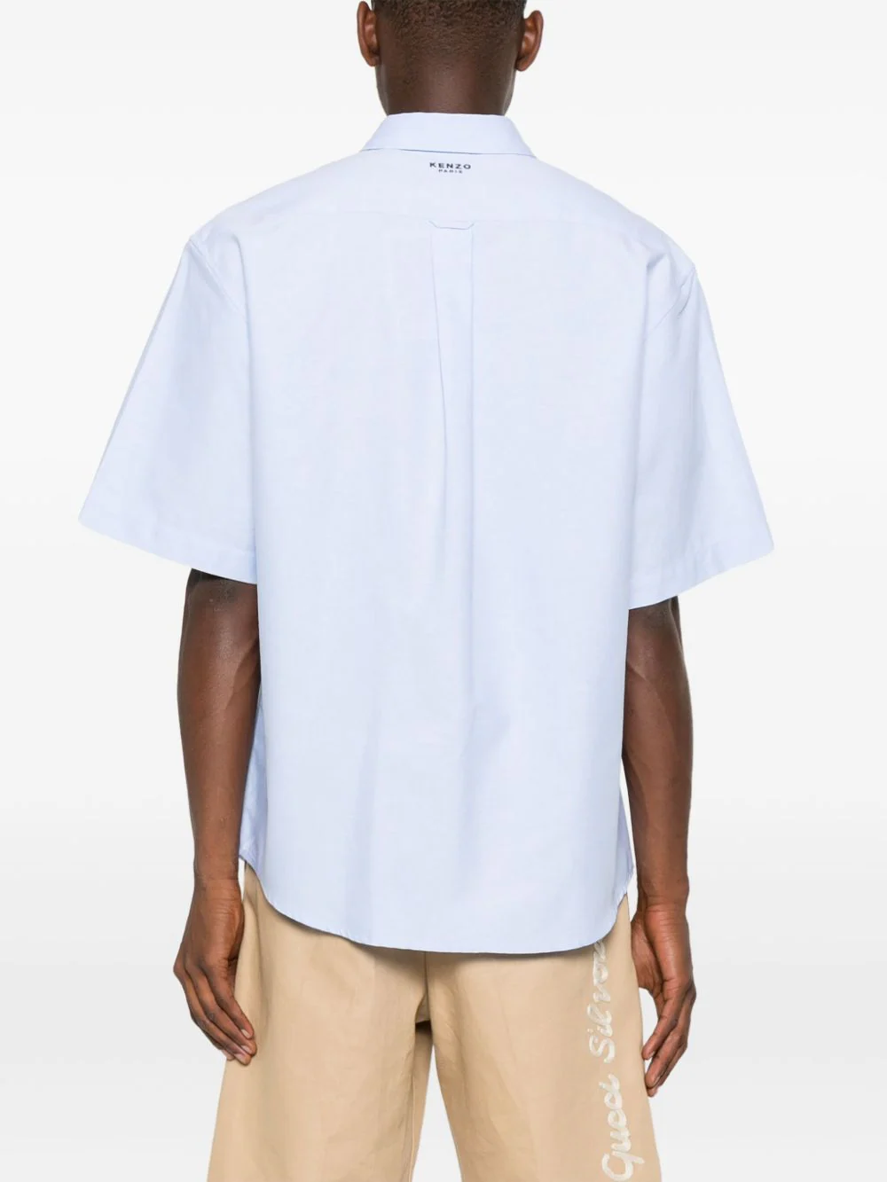 KENZO 'boke flower' embroidered casual shirt Pezzi Unici