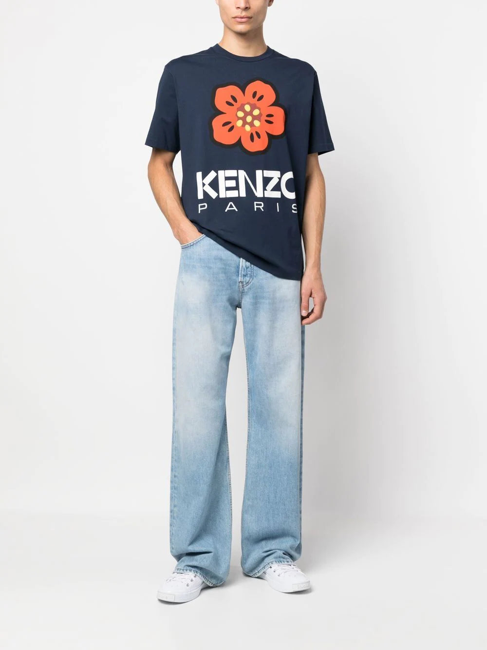KENZO 'boke flower' t-shirt Affare Del Giorno
