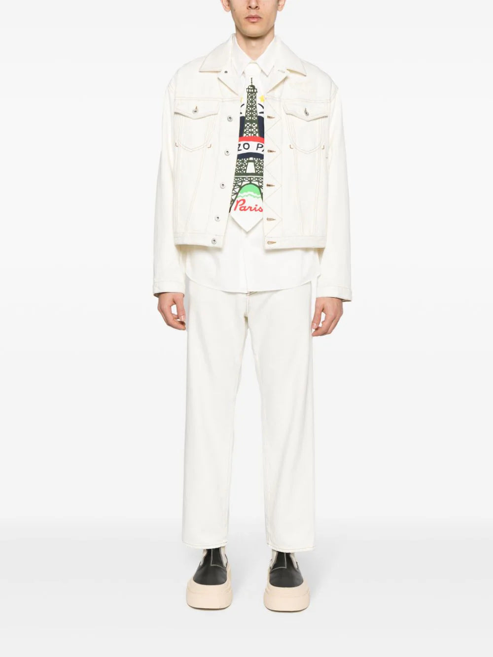 KENZO 'kenzo paris' denim trucker jacket 2025