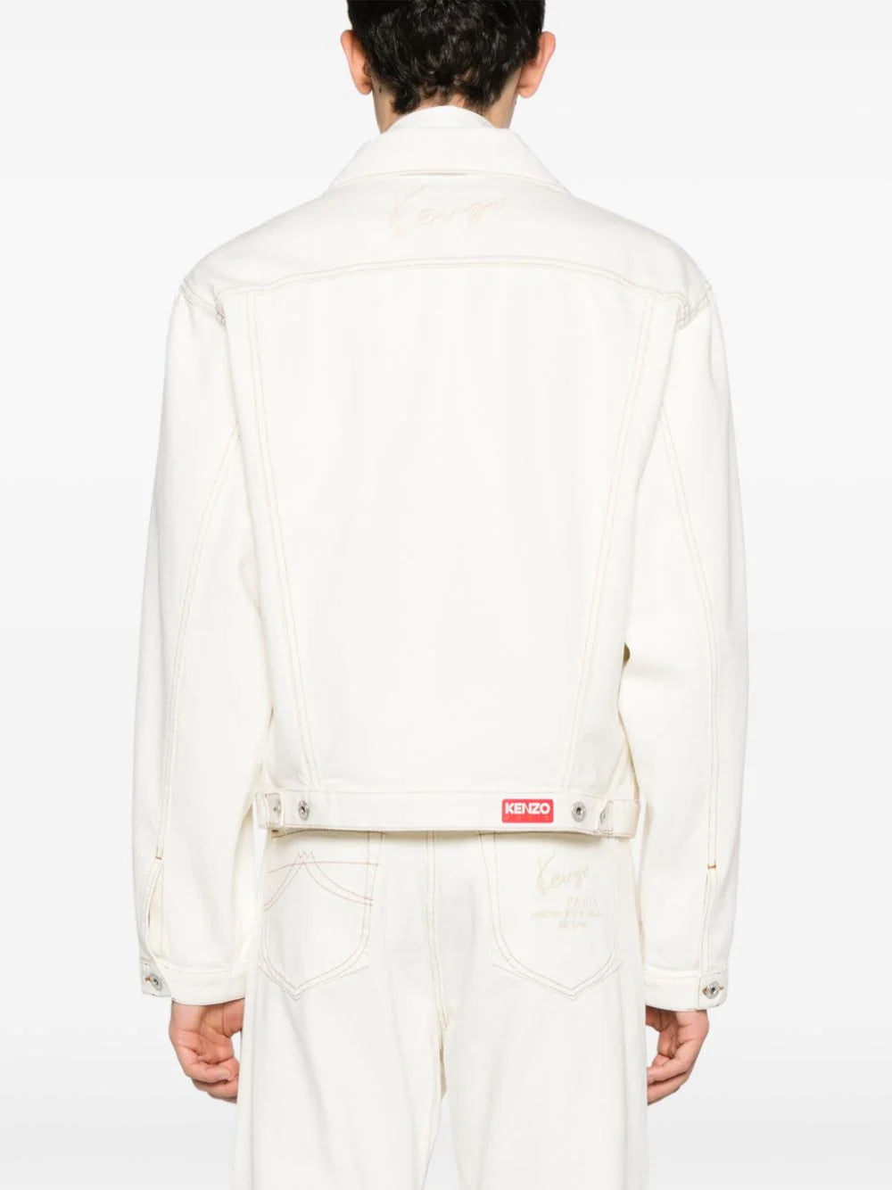 KENZO 'kenzo paris' denim trucker jacket 2025