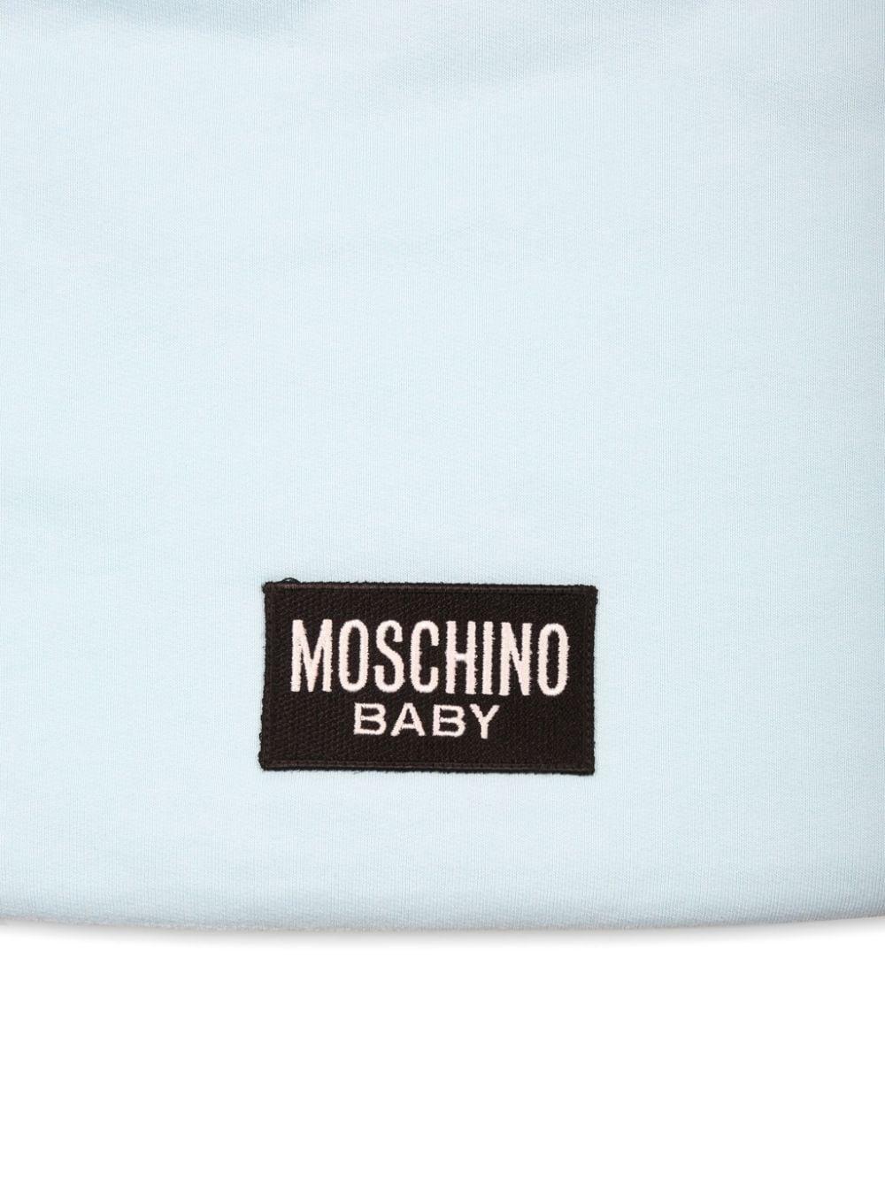 Moschino Kids Sleeping bag with print Consegna Veloce