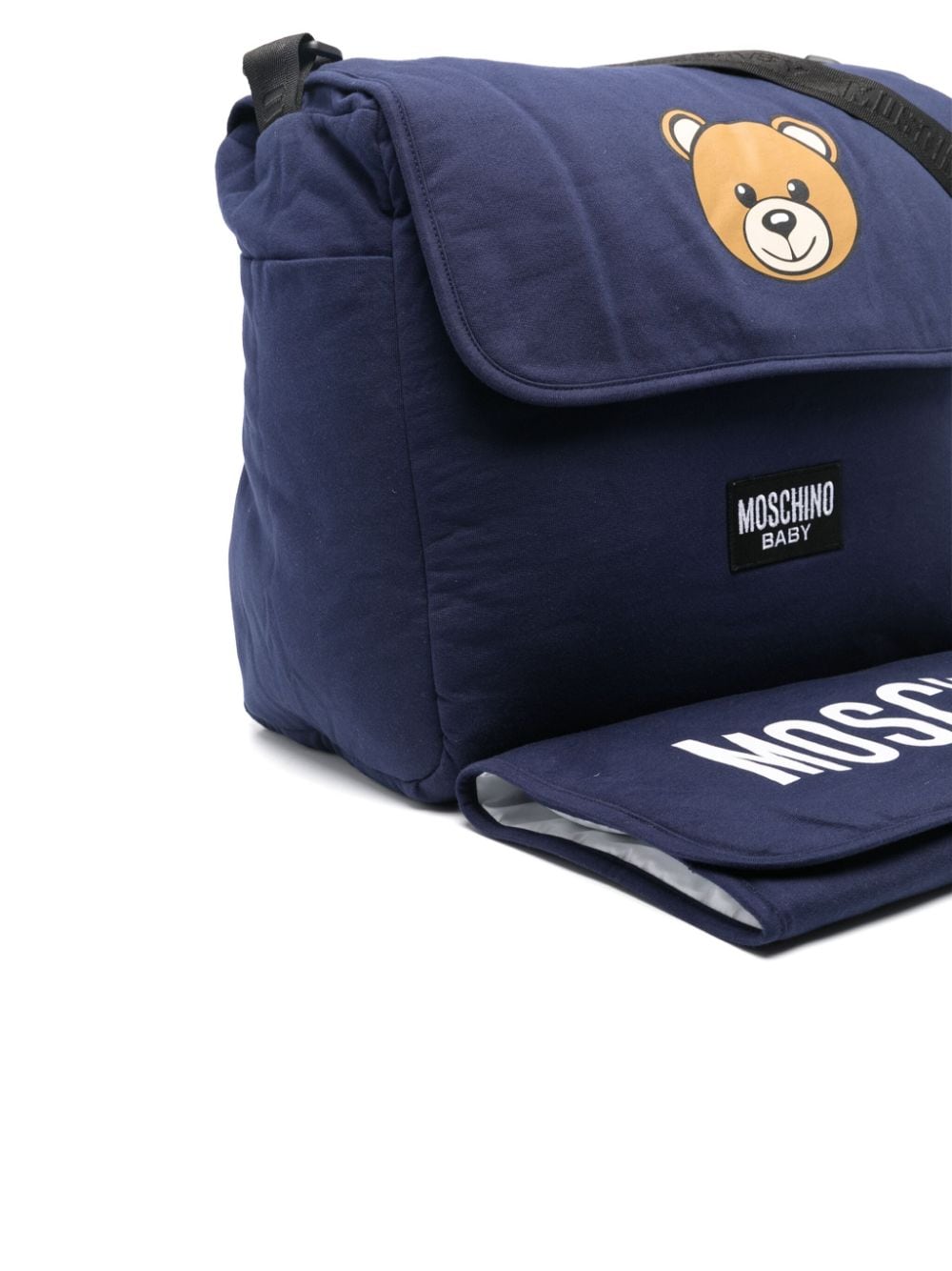 Moschino Kids Changing bag with teddy bear print Promozione Limitata