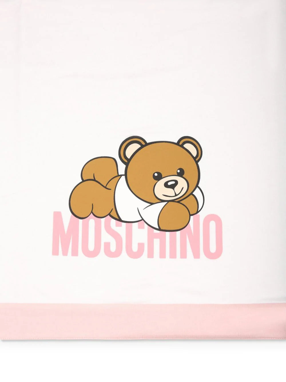 Moschino Kids Blanket with teddy bear Shopping Online