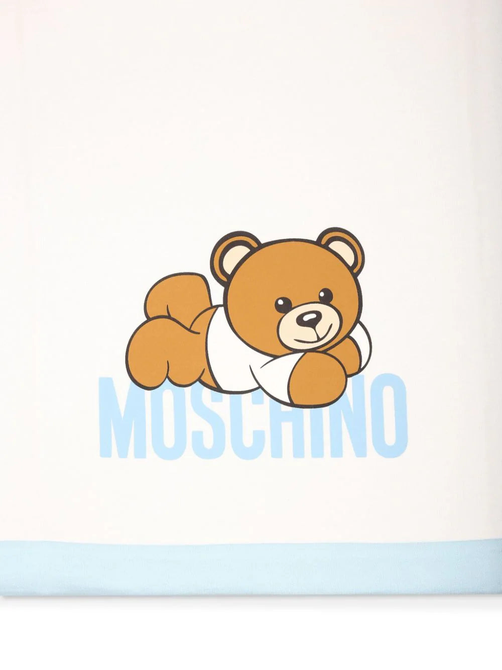 Moschino Kids Blanket with teddy bear Affare Del Giorno