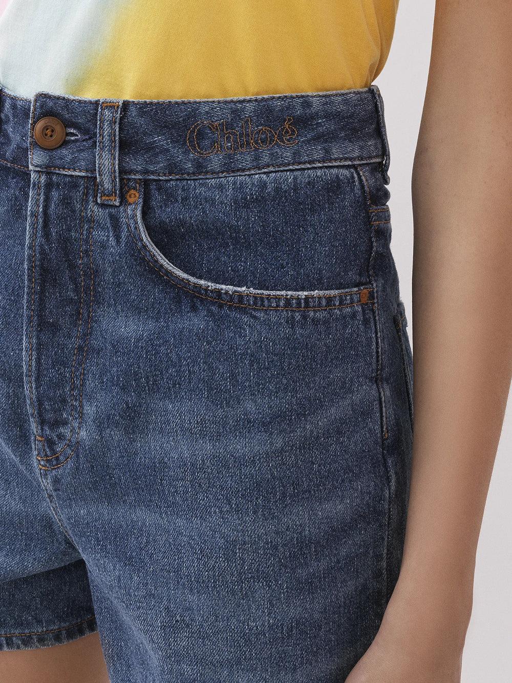 Chloé "dukuno" denim shorts Economico