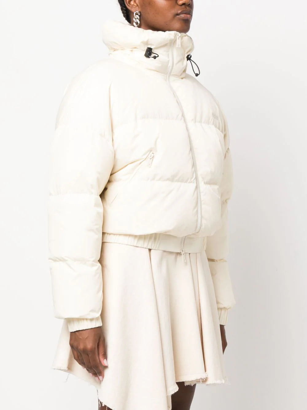 MSGM "ripstop nylon" cropped down jacket Offerte