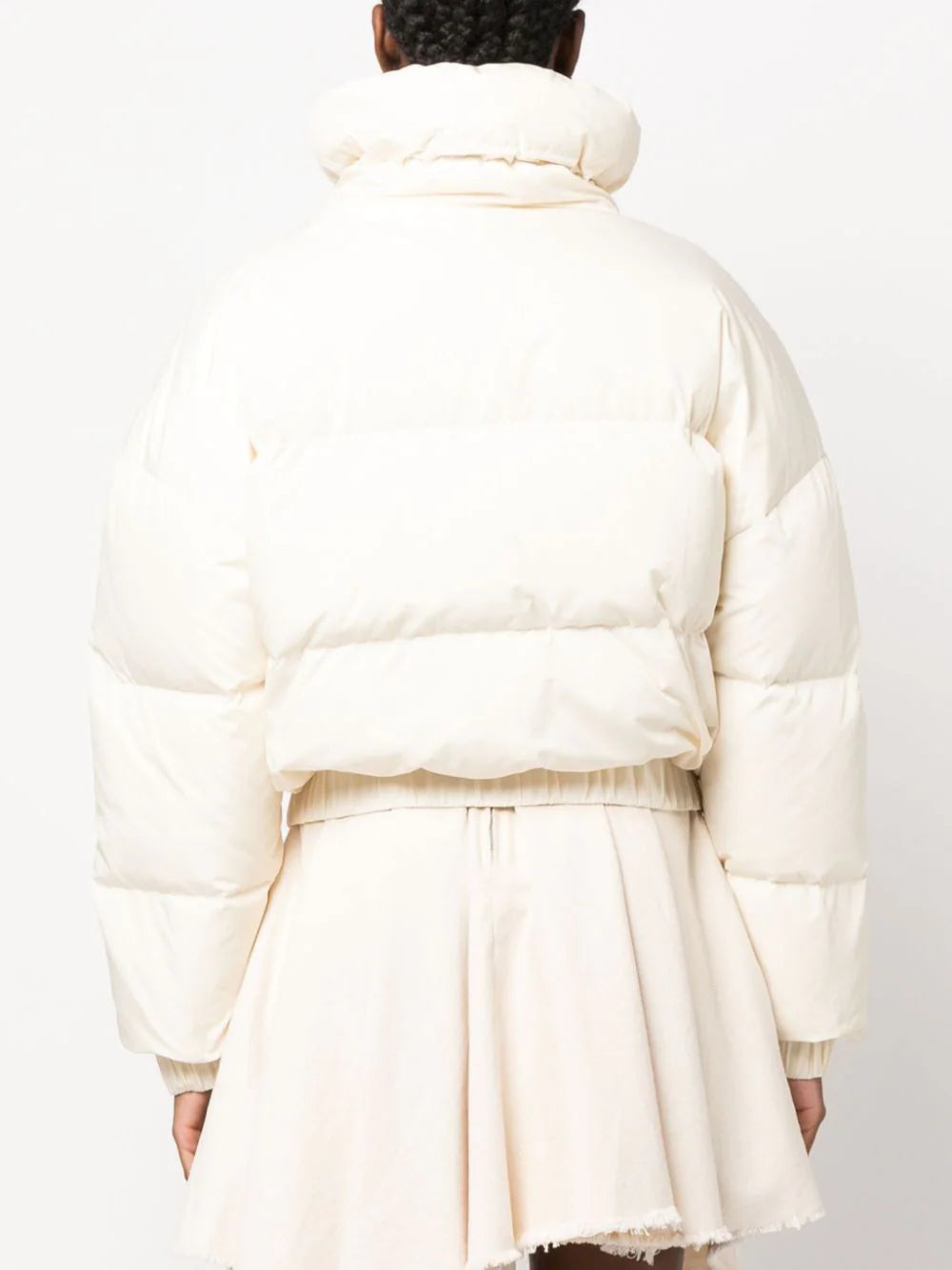 MSGM "ripstop nylon" cropped down jacket Offerte
