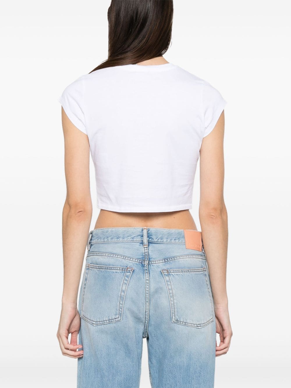 KENZO 'boke flower crest' micro-embroidered t-shirt Moda