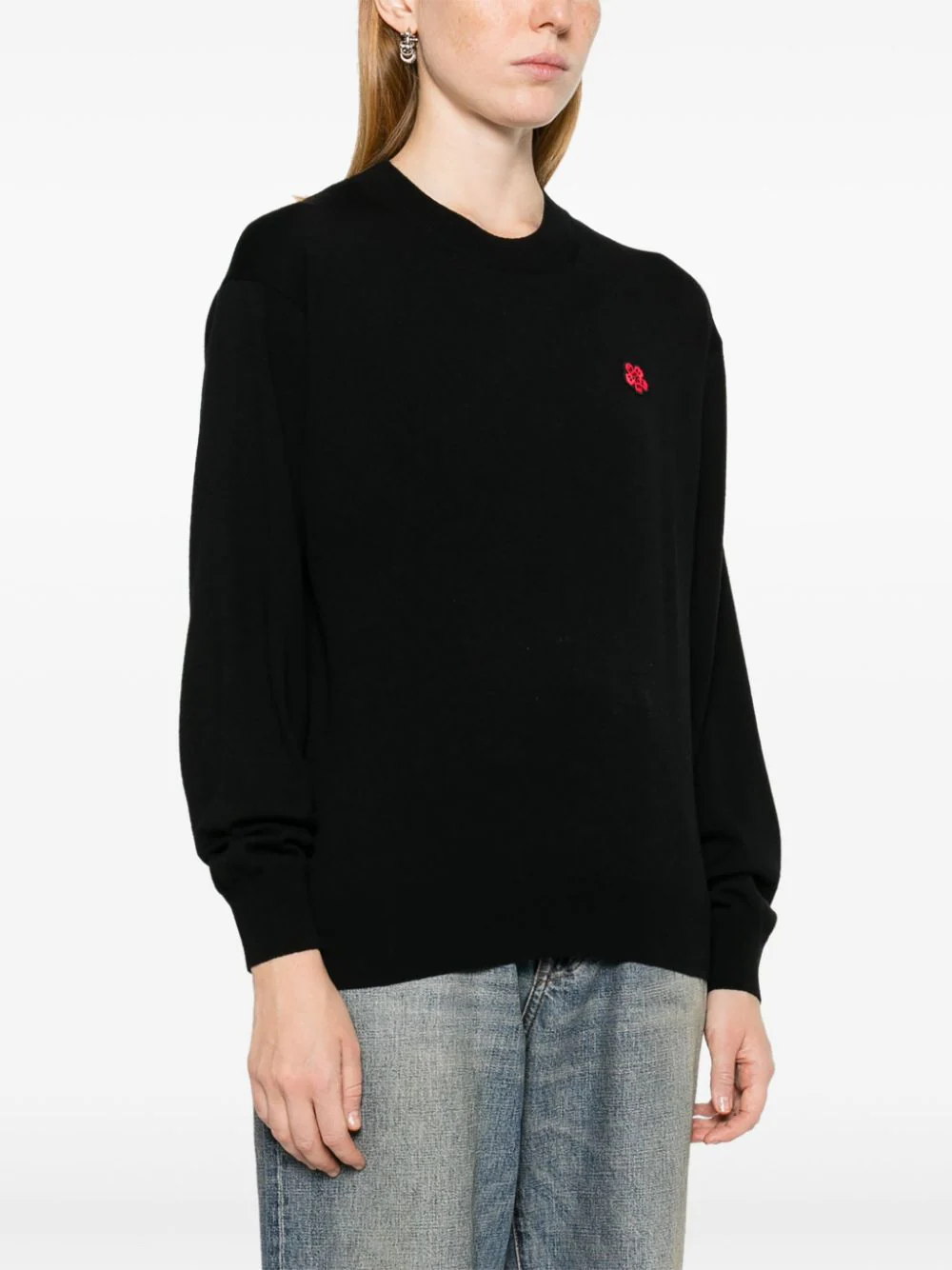 KENZO 'boke flower' embroidered wool sweater 2025