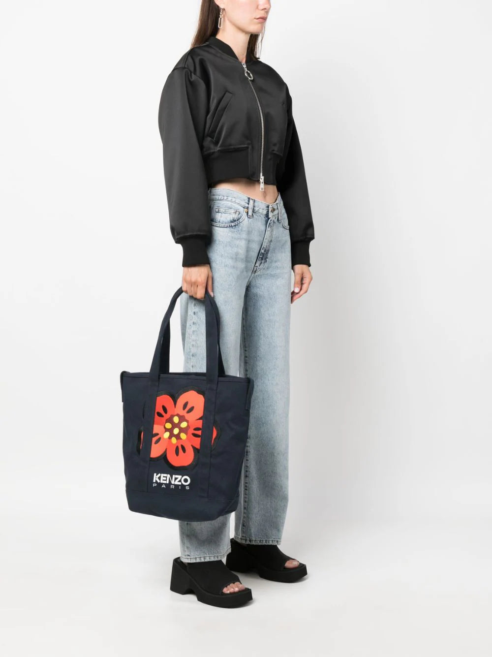 KENZO 'boke flower' tote bag Shopping Online