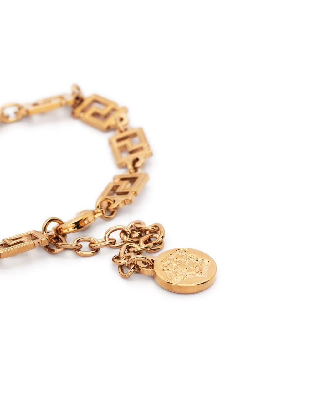 VERSACE 'greca' charm-detail bracelet Affare Del Giorno