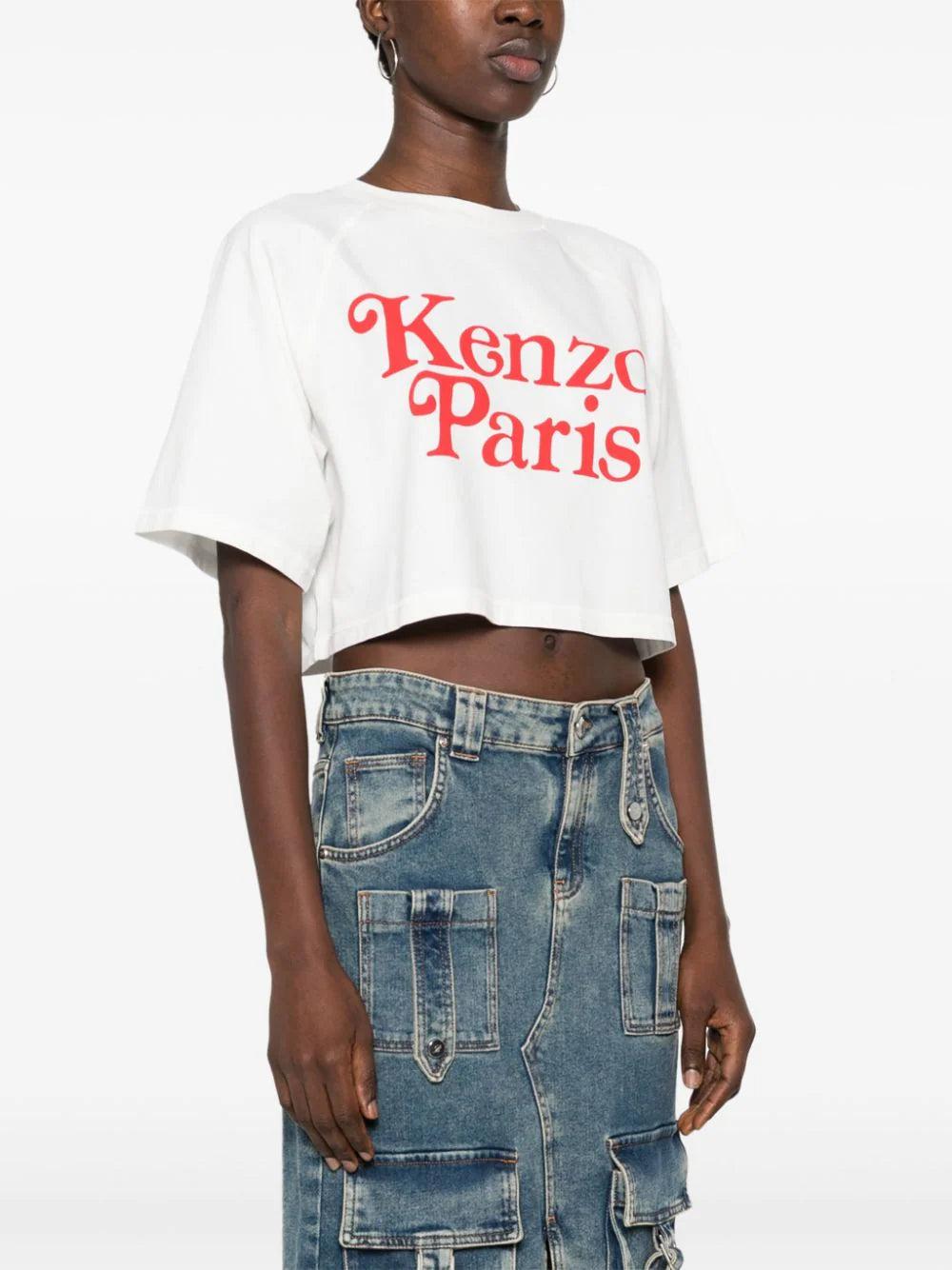 KENZO 'kenzo by verdy' boxy cropped t-shirt Prezzo Ridotto